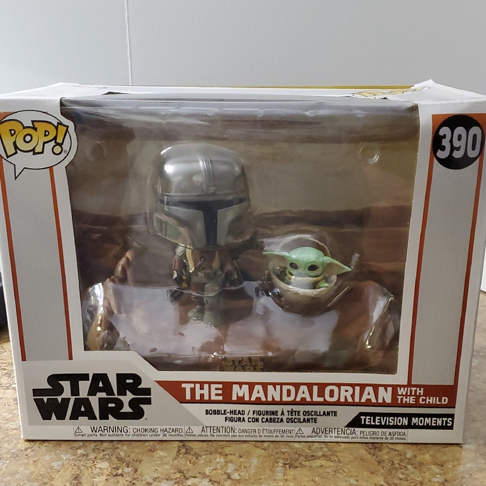 Star Wars The Mandalorian with Grogu Funko Pop